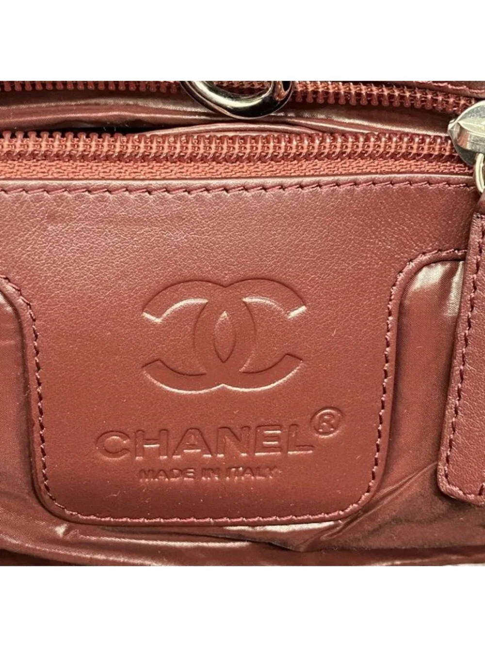 Chanel Tote Coco Cocoon Nylon Black Silver - Picture 5 of 9